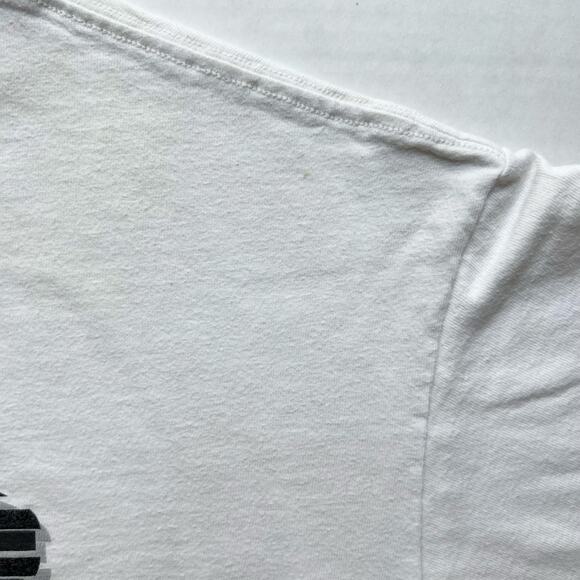 Vintage 90s No Fear Thrashed Older I Get Faster I Was T Shirt L Faded Distressed - Picture 6 of 14